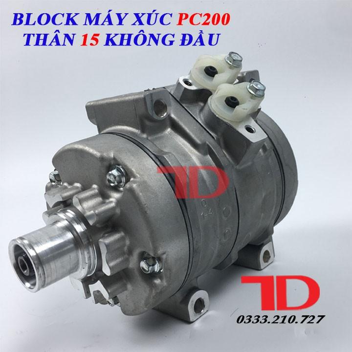 Block máy xúc PC200 thân 15 không đầu