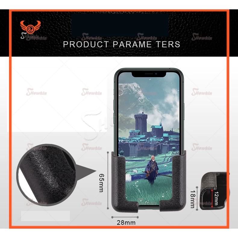 Giá đỡ điện thoại gắn xe hơi đa năng tiện dụng dán bất cứ đâu - miếng lót chuột