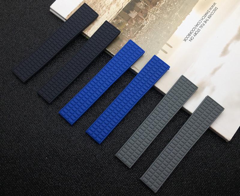Dây Đeo Đồng Hồ 18Mm Cao Su Mềm Dây Đeo Đồng Hồ Silicone Cho Patek Dây Đeo Cho Philippe Dây Nữ Aquanaut 5067A 491PTK Dụng Cụ Logo trên