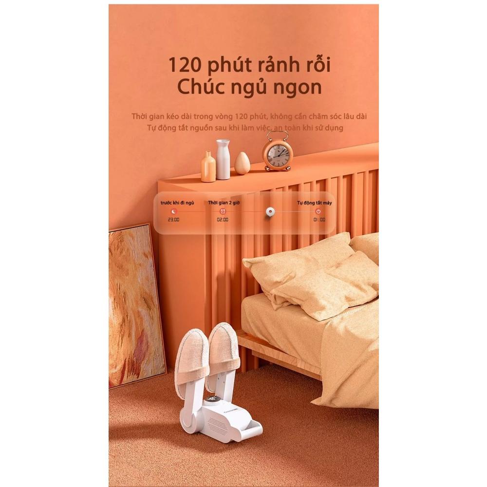 Máy sấy giày AUTODryer Breeze khử mùi UV, Hẹn Giờ có thể xếp gọn - EuroOutlet