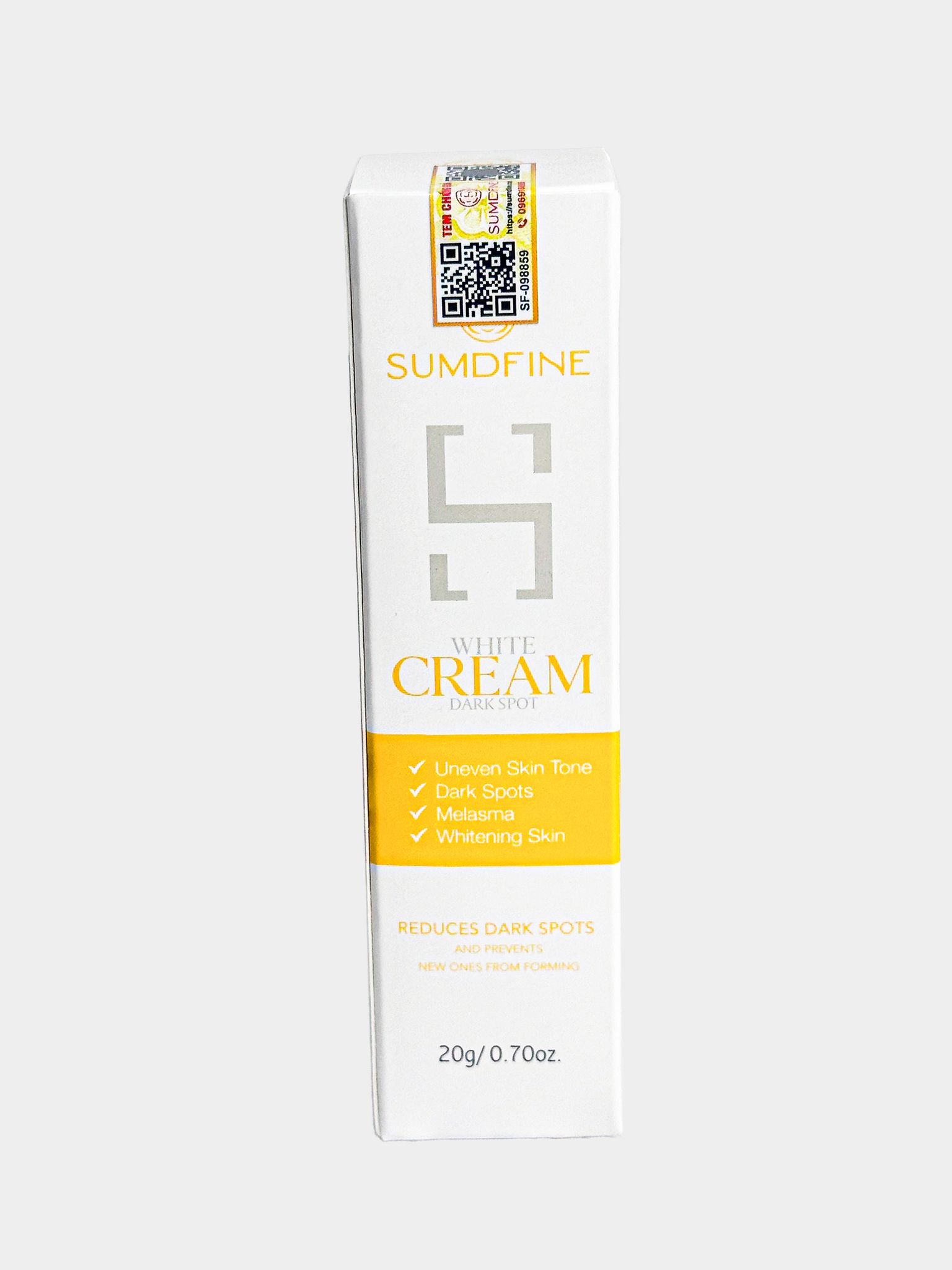 KEM MỜ NÁM TRẮNG DA SUMDFINE WHITE CREAM DARK SPOT