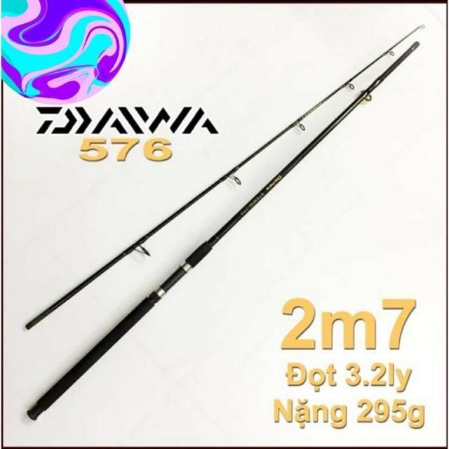 Cần Câu 2 khúc rỗng dài 2m7 DAIWA cần tải cá 10kg