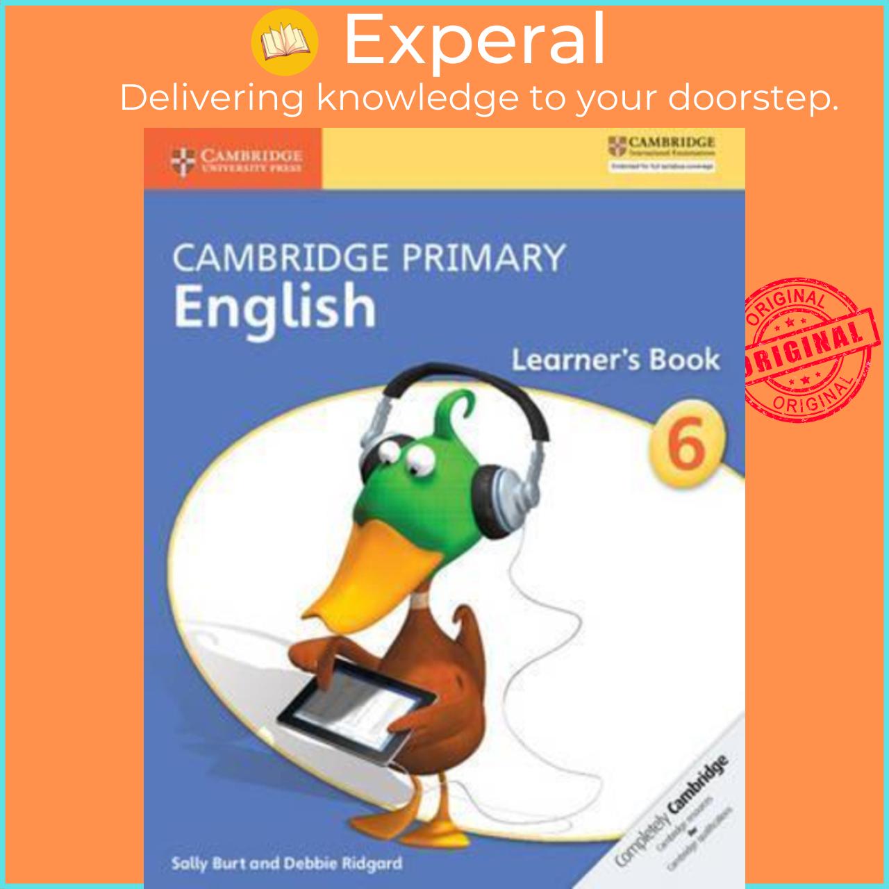 Sách - Cambridge Primary English Learner's Book Stage 6 by Sally Burt