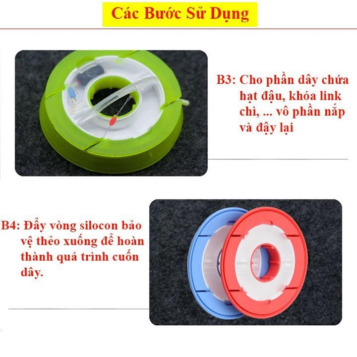 Trục Câu Cá Silicon Cuốn Thẻo Chuyên Dụng Câu Đài , Câu Đơn PK37-A