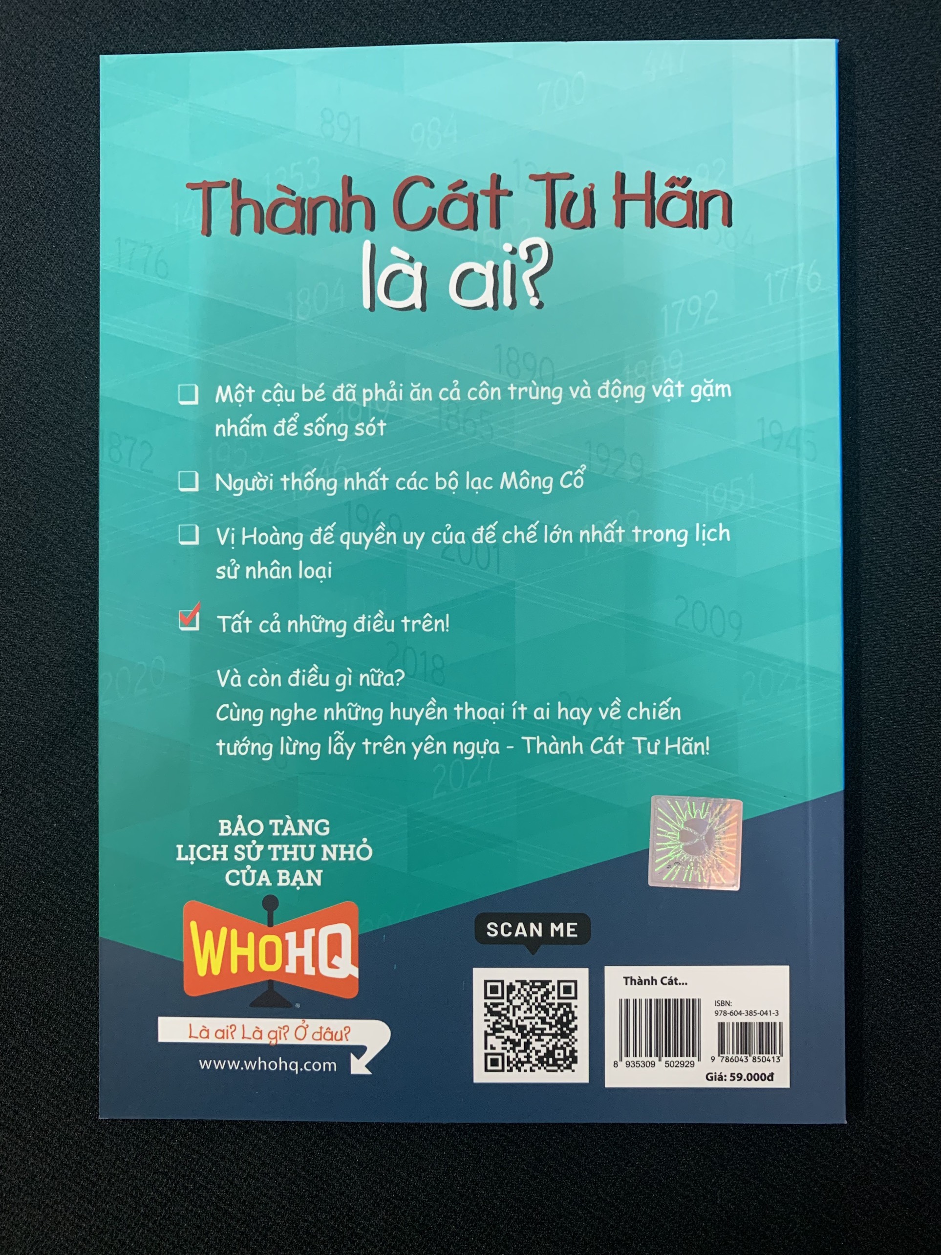 Bộ Sách Chân Dung - Thành Cát Tư Hãn Là Ai