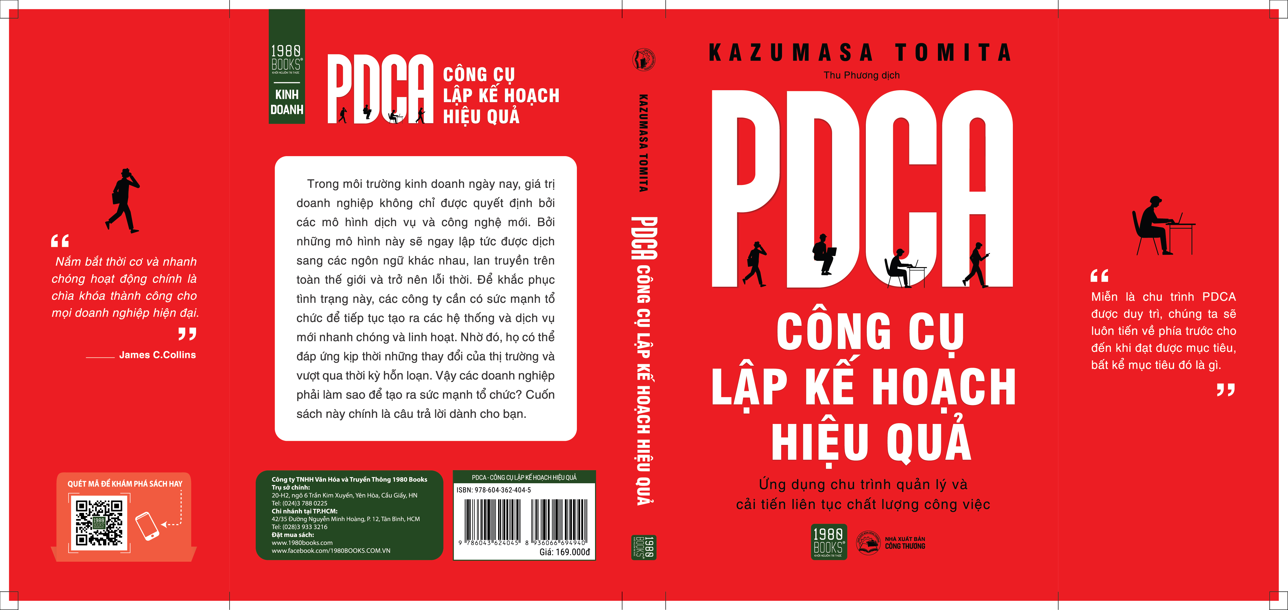 PDCA - Công cụ lập kế hoạch hiệu quả - Kazusama Tomita (1980BOOKS HCM)