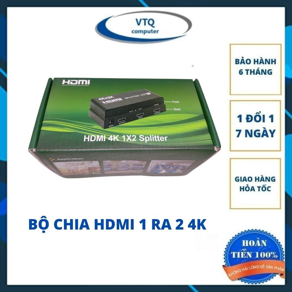 Bộ chia hdmi 1 ra 2 4Kx2K, hup chia cổng HDMI hàng tốt. bảo hành 6 tháng