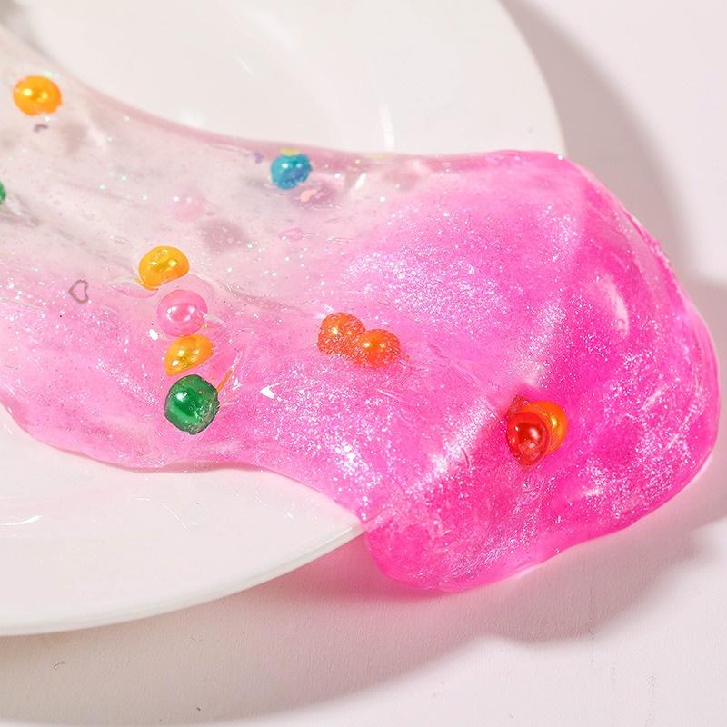 SLIME NGỌC TRAI BIỂN charm sao phối 2 màu cực đẹp đồ chơi slam squishy