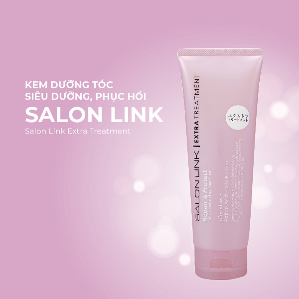 KEM DƯỠNG TÓC SALON LINK SIÊU DƯỠNG VÀ PHỤC HỒI (TUÝP 250G)