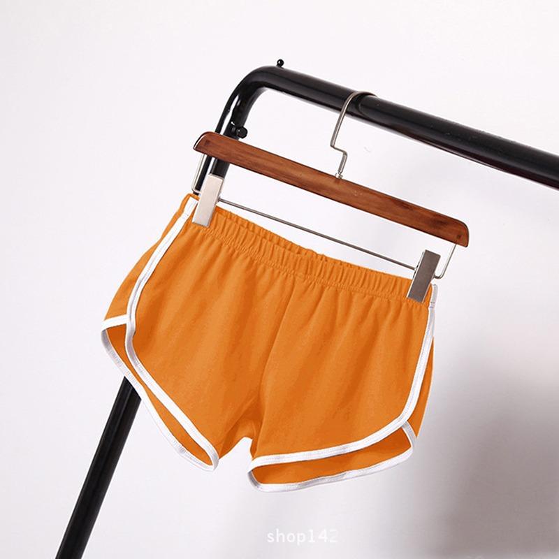 Phụ nữ mùa hè liền mạch yoga quần short tập thể dục chạy tập luyện bình thường tập thể dục sexy chạy bộ ngắn quần legging khô nhanh Color: Black Size: S