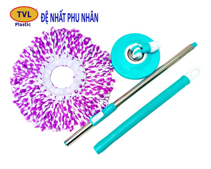 Bộ lau nhà 360 độ Đệ Nhất Phu Nhân SIZE NHỎ -GIao màu ngẫu nhiên -TVL 70