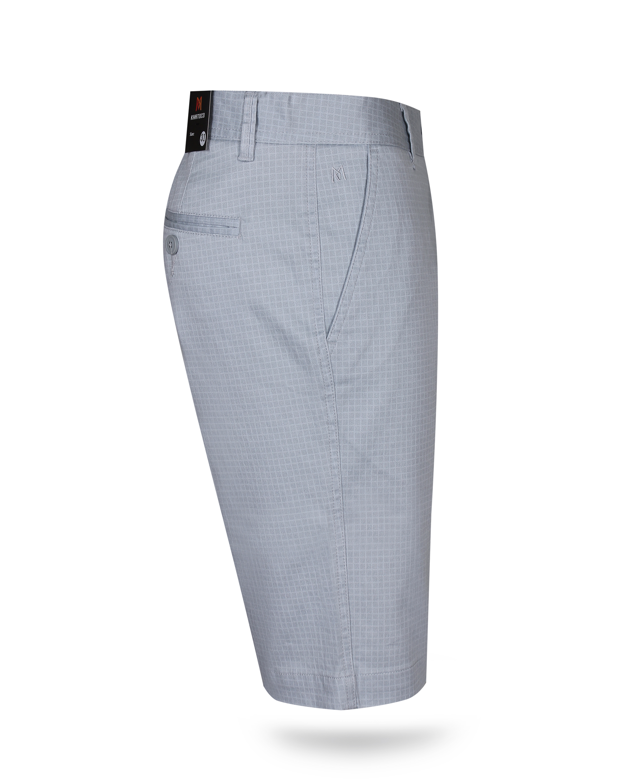 Quần short nam Khatoco Q3M398R0 ININ150-2410-0