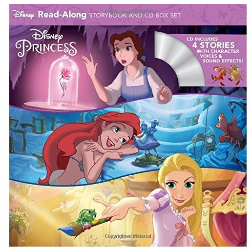 Sách tiếng Anh - Disney Princess Read-Along Storybook and CD Boxed Set