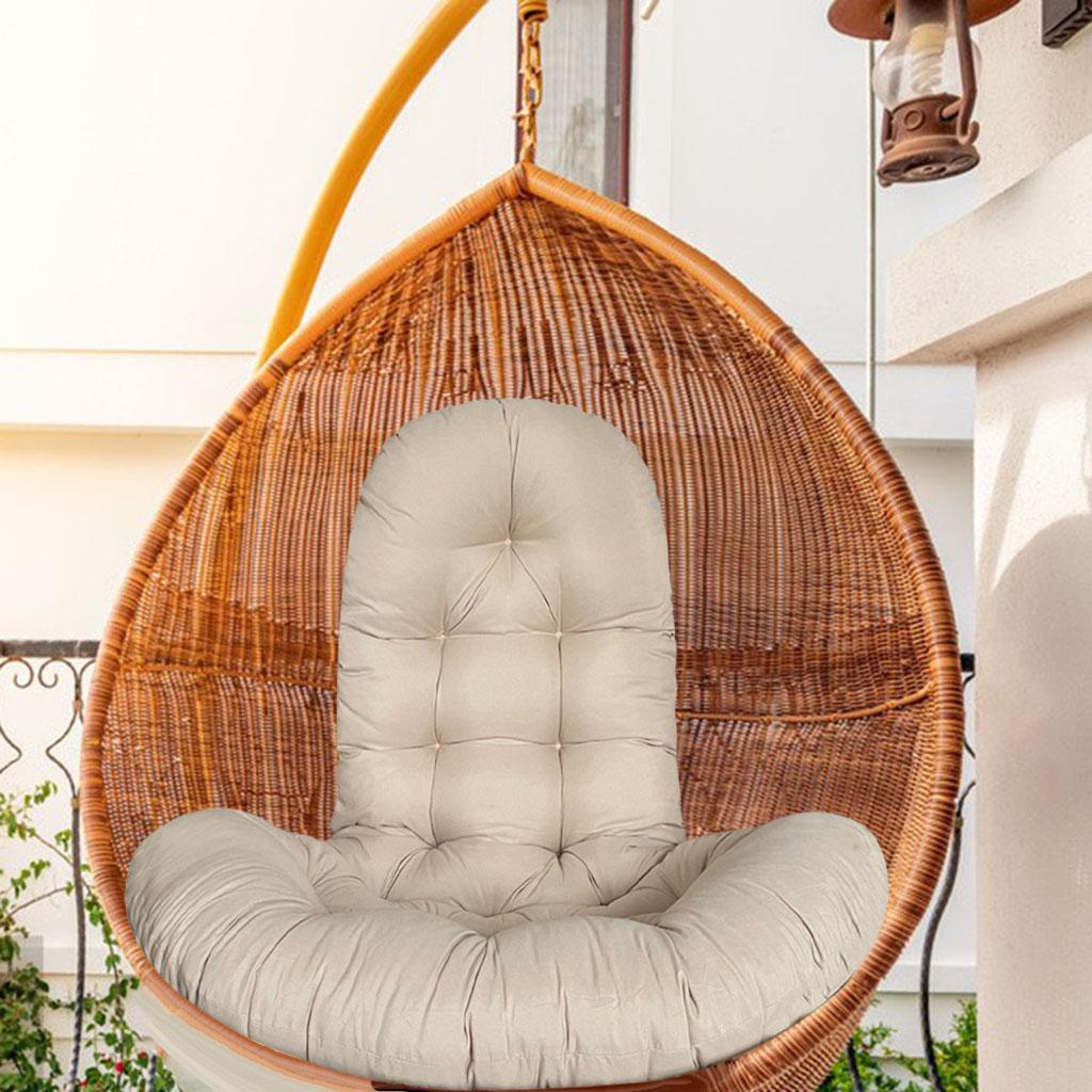 Hanging Egg Chair Cushion Outdoor Indoor Garden Swing Chair Seat Cushion Pad