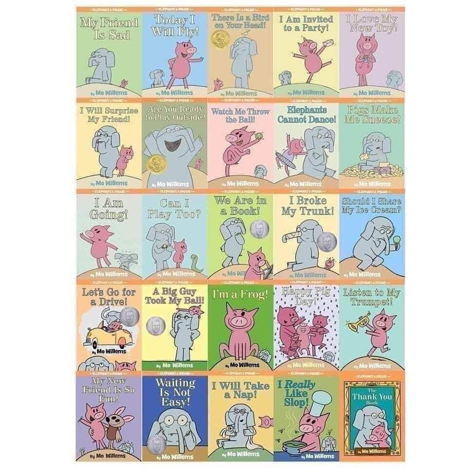 ELEPHANT AND PIGGIE - MO WILLEMS + audio