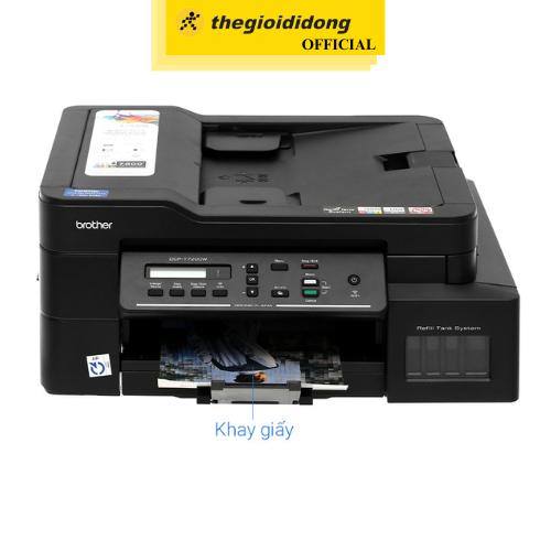Máy in phun màu đa năng Brother DCP-T720DW Wifi - Hàng Chính Hãng