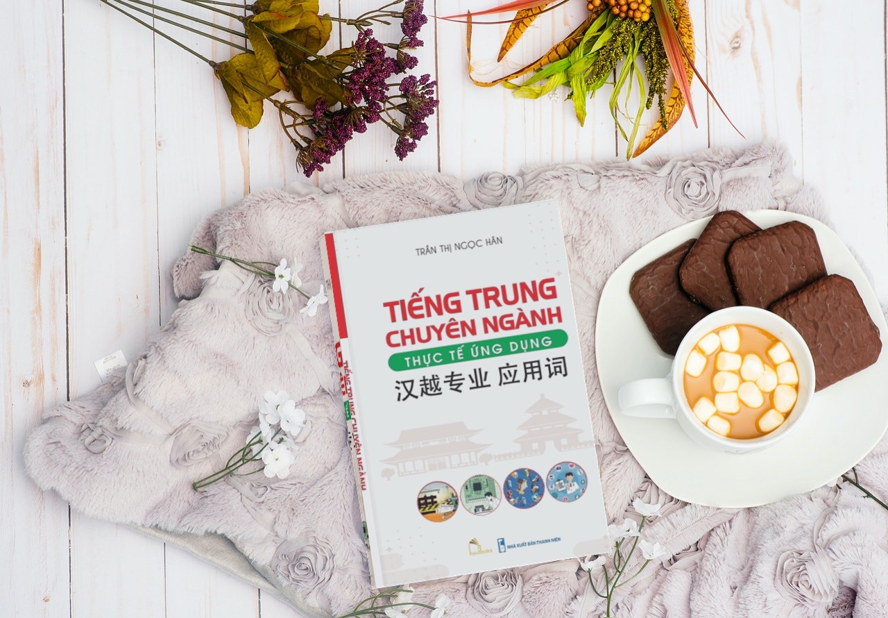 Sách - Tiếng Trung chuyên ngành thực tế ứng dụng (ngành xây dựng, điện, cơ khí, may, giày, dệt, kế toán, vận chuyển, y...)