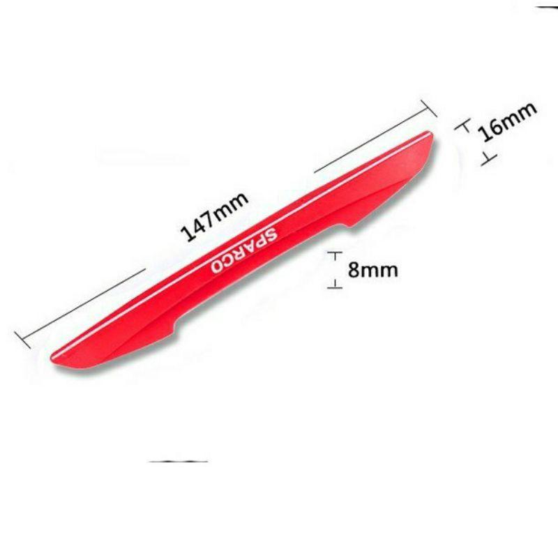 Bộ 4 miếng dán chống xước chống va đập cánh cửa ô tô Sparco