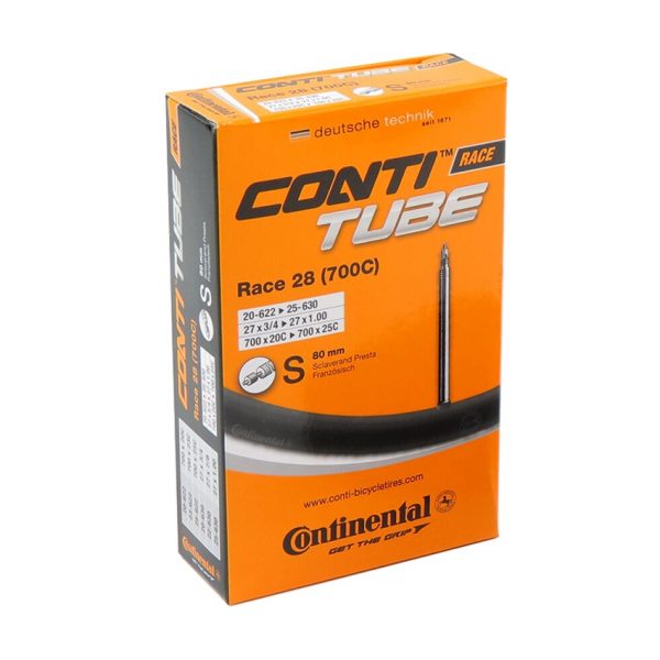 [FREESHIP] Ruột Xe Đạp 700×20/25C 80mm Van Nhỏ (Presta) CONTINENTAL Bicycle Tube Race 28″ S80 RE