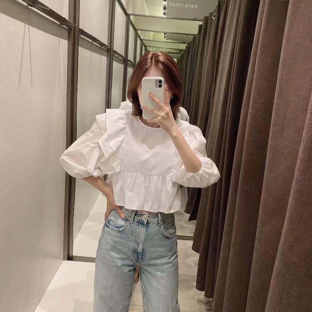 Áo Z.R tay bồng bánh bèo