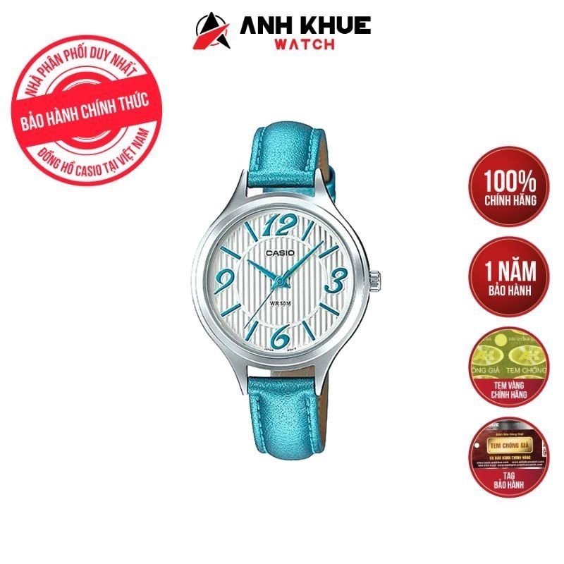 Đồng Hồ Nữ Dây Da Casio LTP-1393L-2AVDF