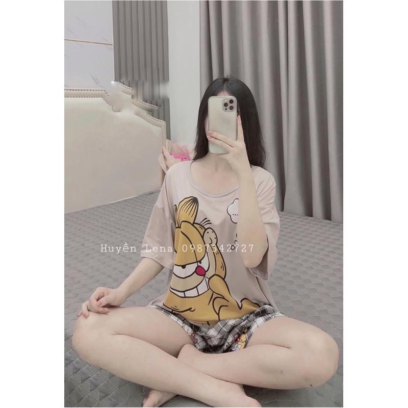 Đồ Ngủ Cotton Đùi Hoạ Tiết 4 Mẫu