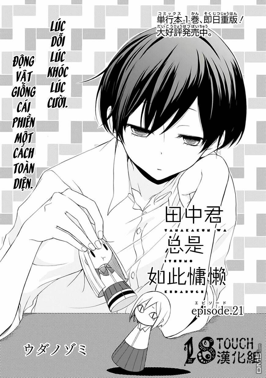 tanaka kun lúc nào cũng bơ phờ chapter 21 1