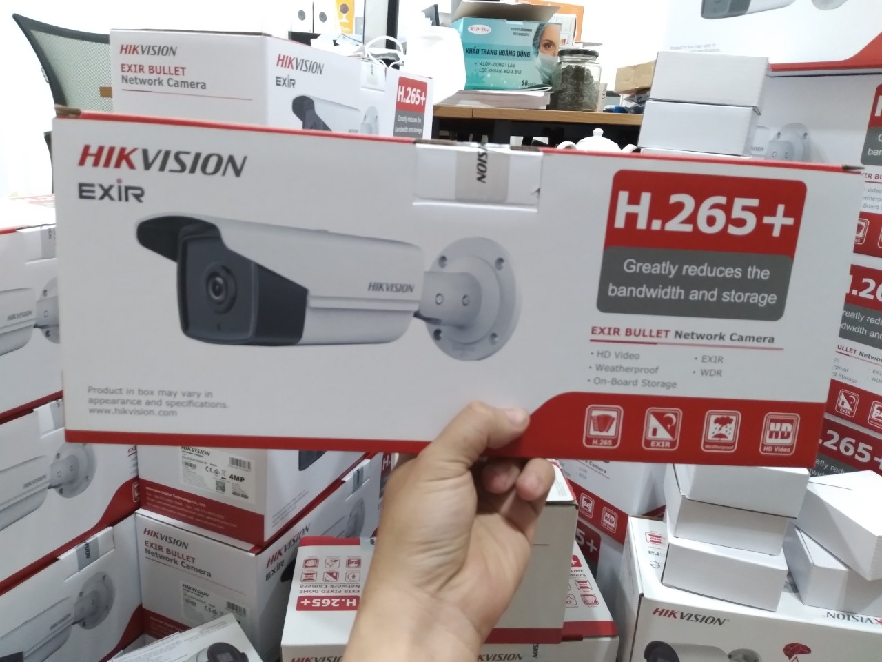 Camera IP Acusense 4MP HIKVISION DS-2CD2T43G2-4I, hồng ngoại 80met (hàng chính hãng bh 24 tháng)