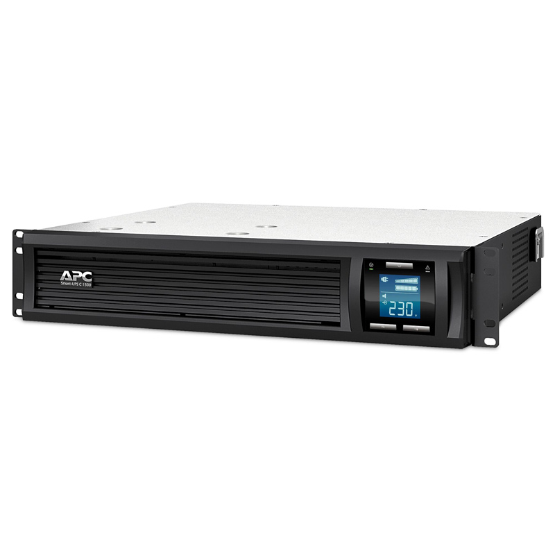 Bộ Lưu Điện: APC Smart-UPS C 1500VA LCD RM 2U 230V with SmartConnect - SMC1500I-2UC - Hàng Chính Hãng