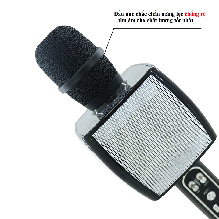 Micro Không Dây JVJ YS91 Karaoke Bluetooth - Hàng Chính hãng