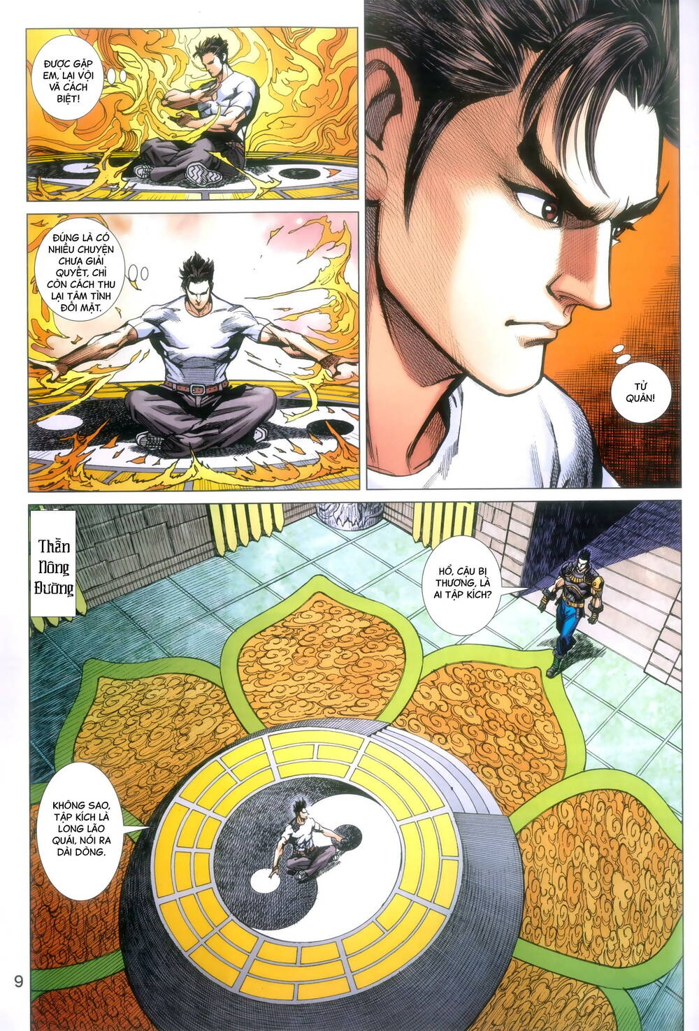 Long Hổ 5 Thế 3 Thế Cừu chapter 90 9