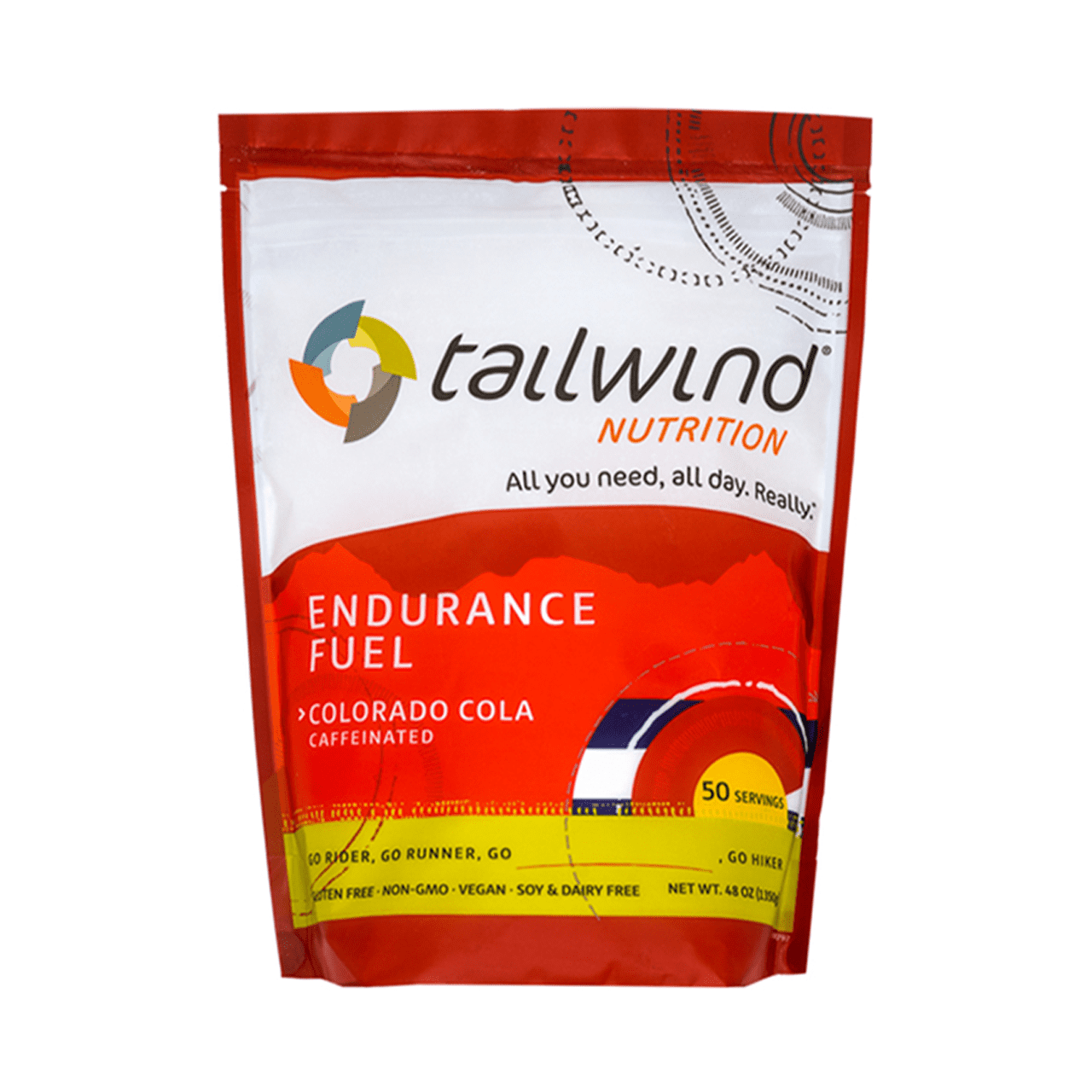 Bột Năng Lượng Tailwind Endurance Bịch 50srv Vị Colorado Cola