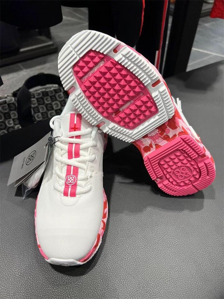 2023 Mới Golf Nữ Giày Đơn Giản Và Đa Năng, Thoải Mái, Chống Trơn Trượt, Thoáng Khí, Giày Thể Thao Thông Thường Siêu Nhẹ Color: White Shoe Size: 39