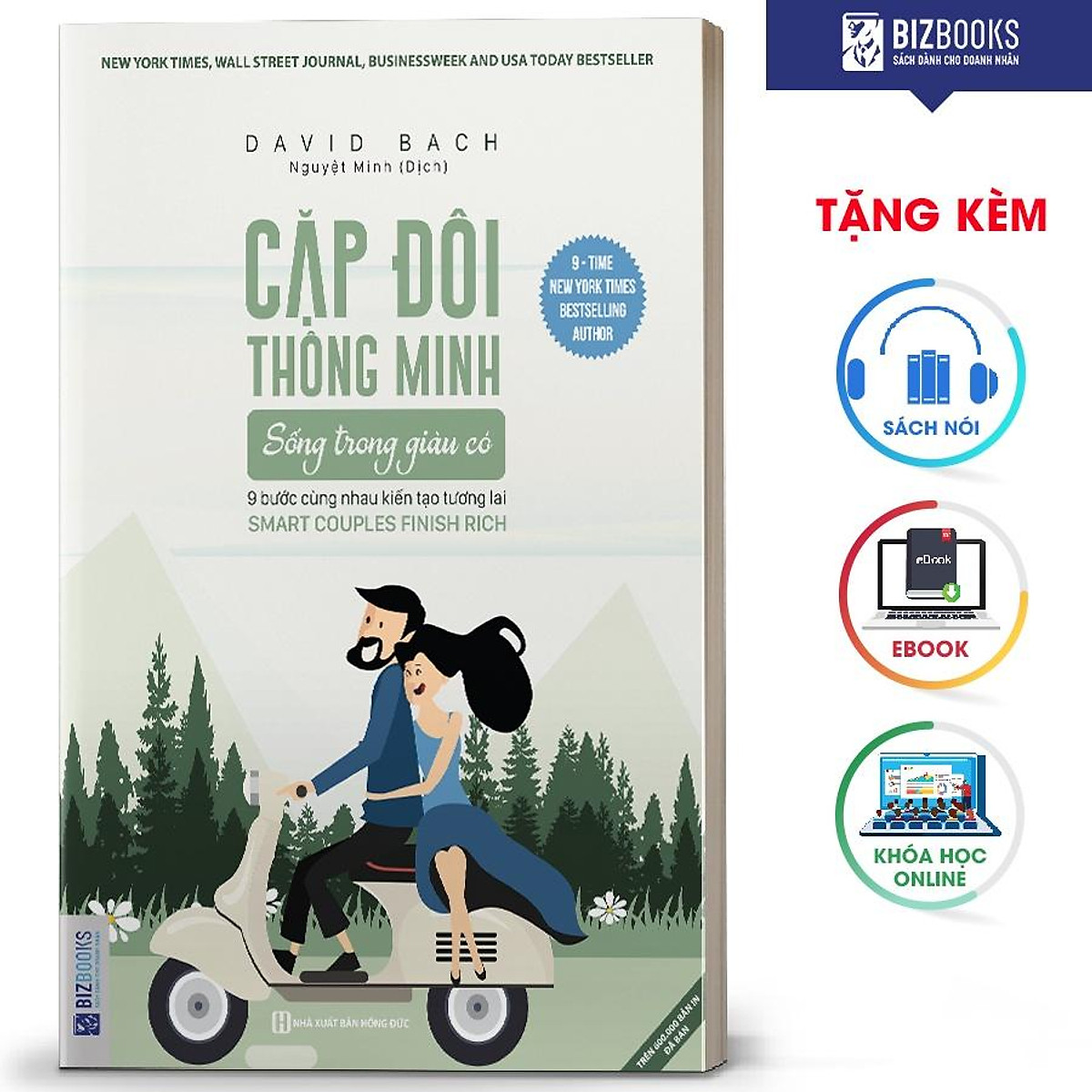 BIZBOOKS - Sách Cặp Đôi Thông Minh Sống Trong Giàu Có: 9 Bước Cùng Nhau Kiến Tạo Tương Lai - Smart Couples Finish Rich - MinhAnBooks