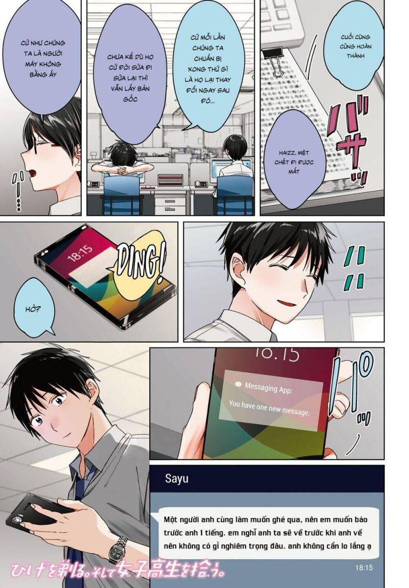 hige wo soru. soshite joshikosei wo hirou. chapter 22 4