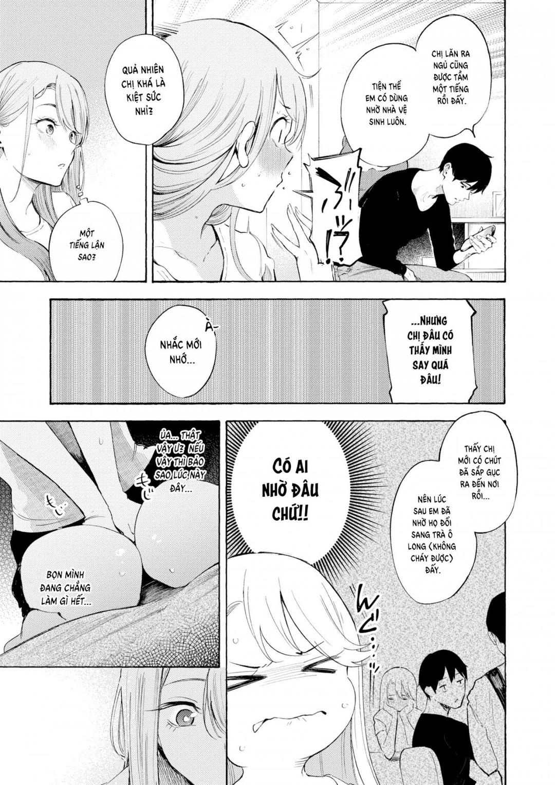 uống rượu sake nhé? chapter 0 14