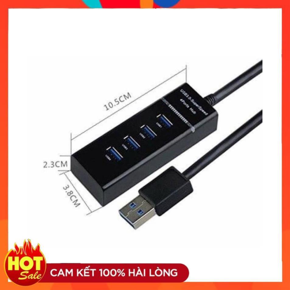Hub Chia 4 Cổng USB 3.0 - 303A - Dây dài 30cm ( Màu đen, trắng )