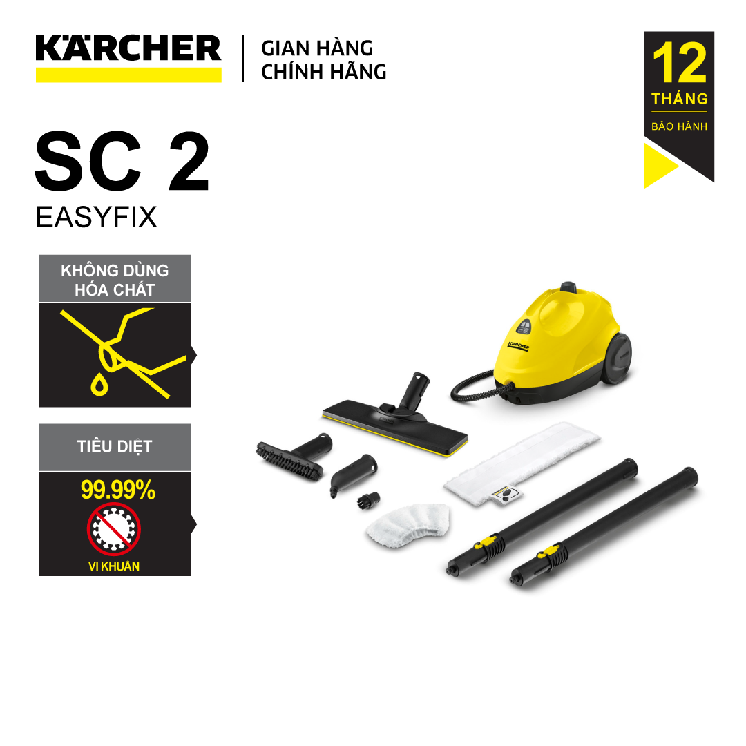 Máy Làm Sạch Bằng Hơi Nước Karcher SC2 Easyfix