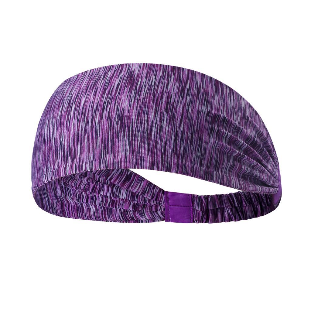 Women  Headband Wrap Gym Fitness Elastic Sweatband