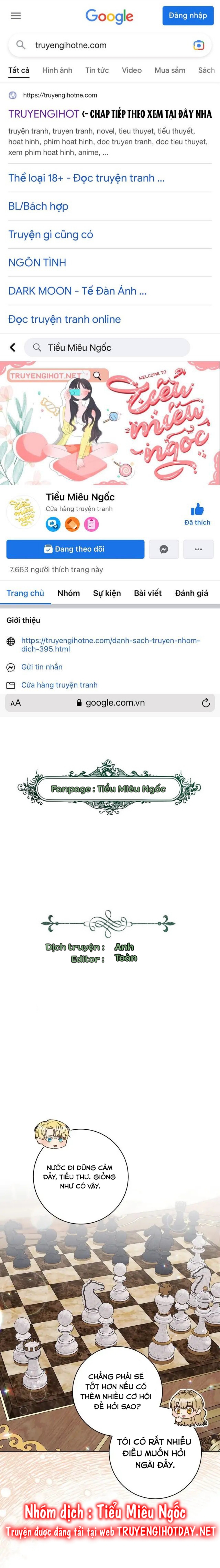 tiểu thư của những lá bài chapter 34 1