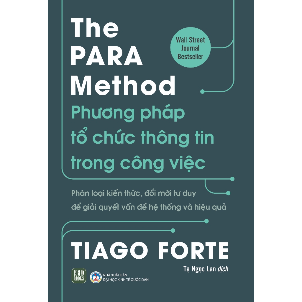 Combo 2 Cuốn Thiết Lập Bộ Não Thứ Hai+ Phương Pháp Tổ Chức Thông Tin Trong Công Việc