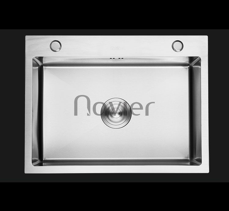 Chậu chén 1 ngăn Inox304 chuẩn cao cấp Navier NV-6045D