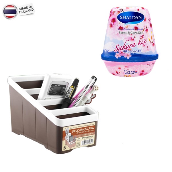 Combo khay đựng đa năng 4 ngăn + Hộp sáp thơm Scent & Care 180g