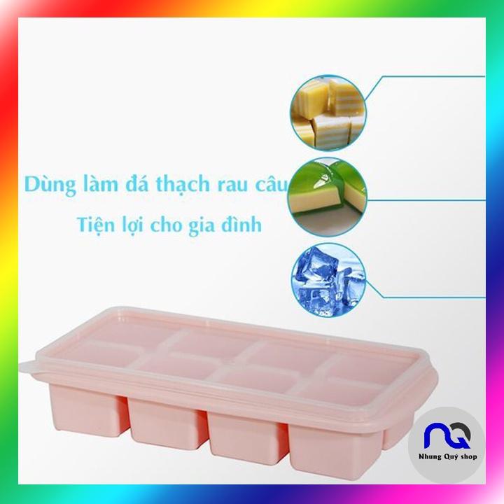 Khay đá có nắp 8 viên nhựa Việt Nhật (MS:6932) - 01266