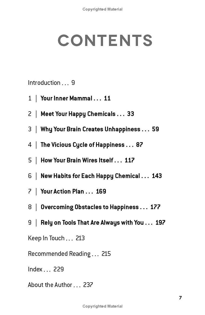 Sách ngoại văn: Habits Of A Happy Brain - Retrain Your Brain To Boost Your Serotonin, Dopamine, Oxytocin And Endorphin Levels