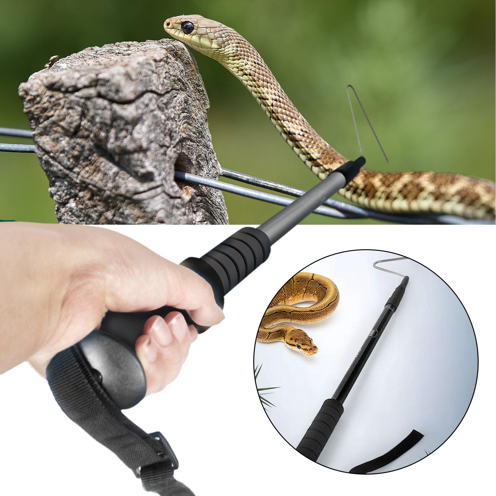 Telescoping Hook Stick Reptile Hook Handling