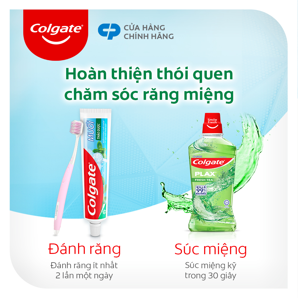 Kem đánh răng Colgate muối thảo dược 225g/tuýp