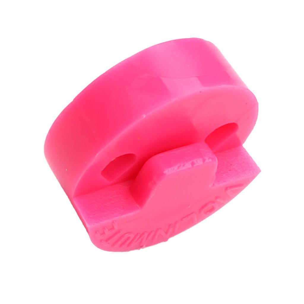 8x DIY Pink Sordine Mute Rubber String Instrument Accessory