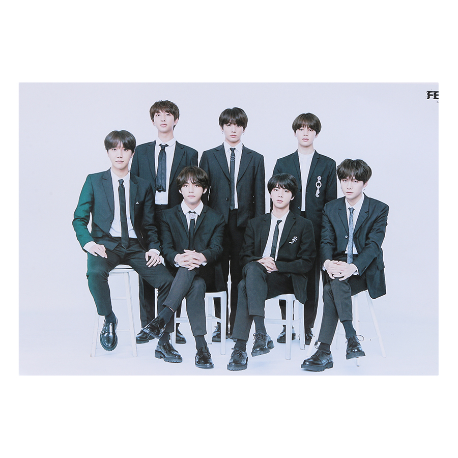 Bộ Poster Ban Nhạc BTS Có Dán