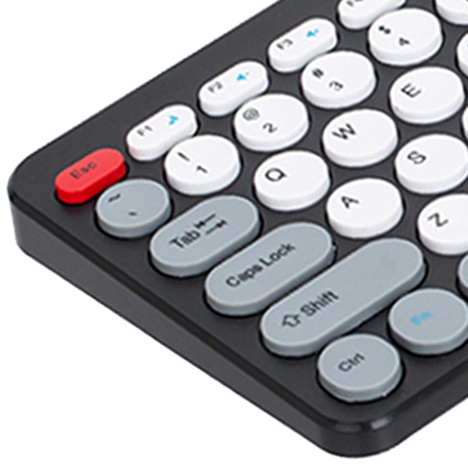 Wireless Computer Keyboard Mouse and Quiet Click for Android Tv Laptop